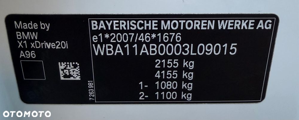 BMW X1 xDrive20i GPF M Sport - 13