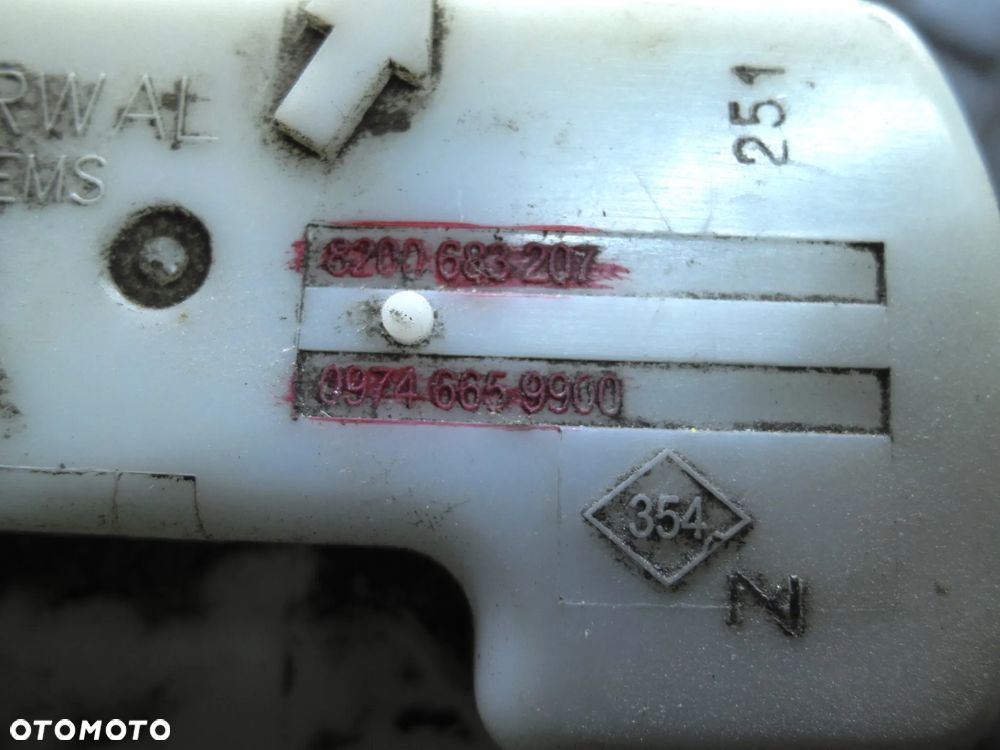 POMPA POMPKA PALIWA RENAULT CLIO 2 II LIFT 1.2 16V 8200683207 - 2