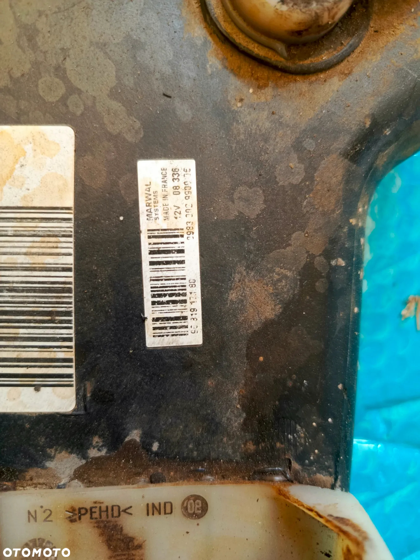 ZBIORNICZEK PŁYNU CITROEN C5 X7 407 508  9681917180 - 4