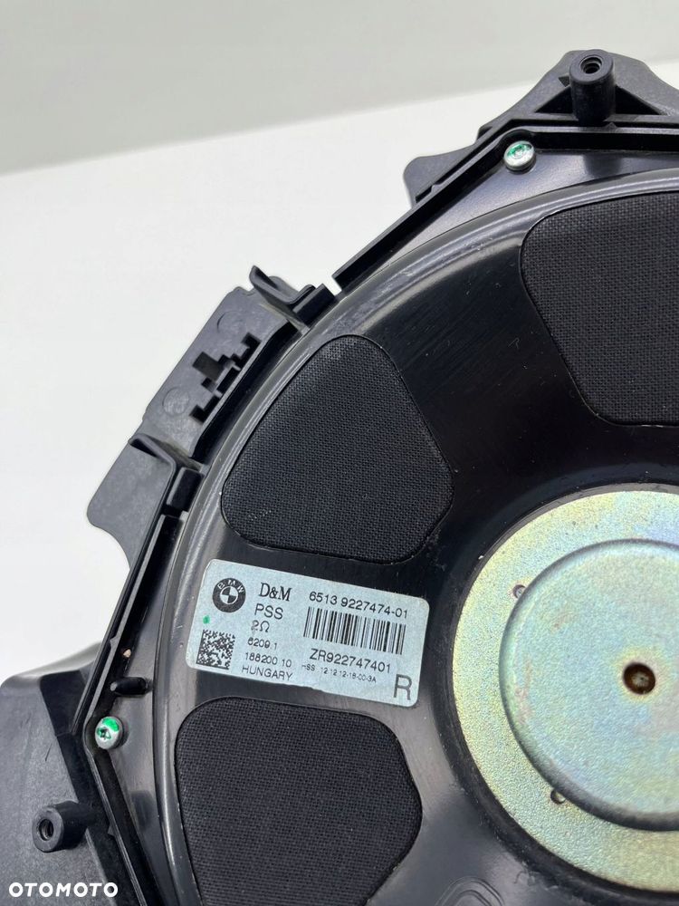 BMW 5 GT F07 GŁOŚNIK NISKOTONOWY PRAWY 9227474 - 3