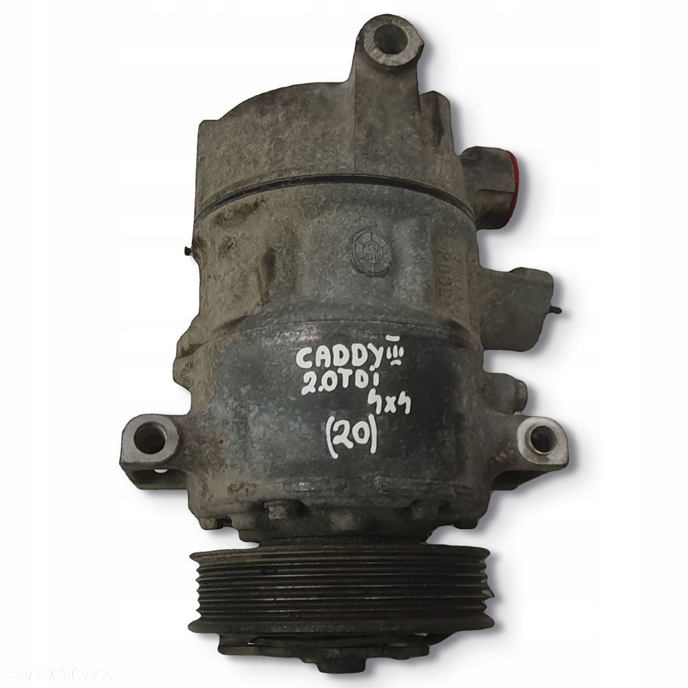 SPRĘŻARKA KLIMATYZACJI VW Caddy III 2.0 TDI 4Motion 5N0820803C SY3 - 10