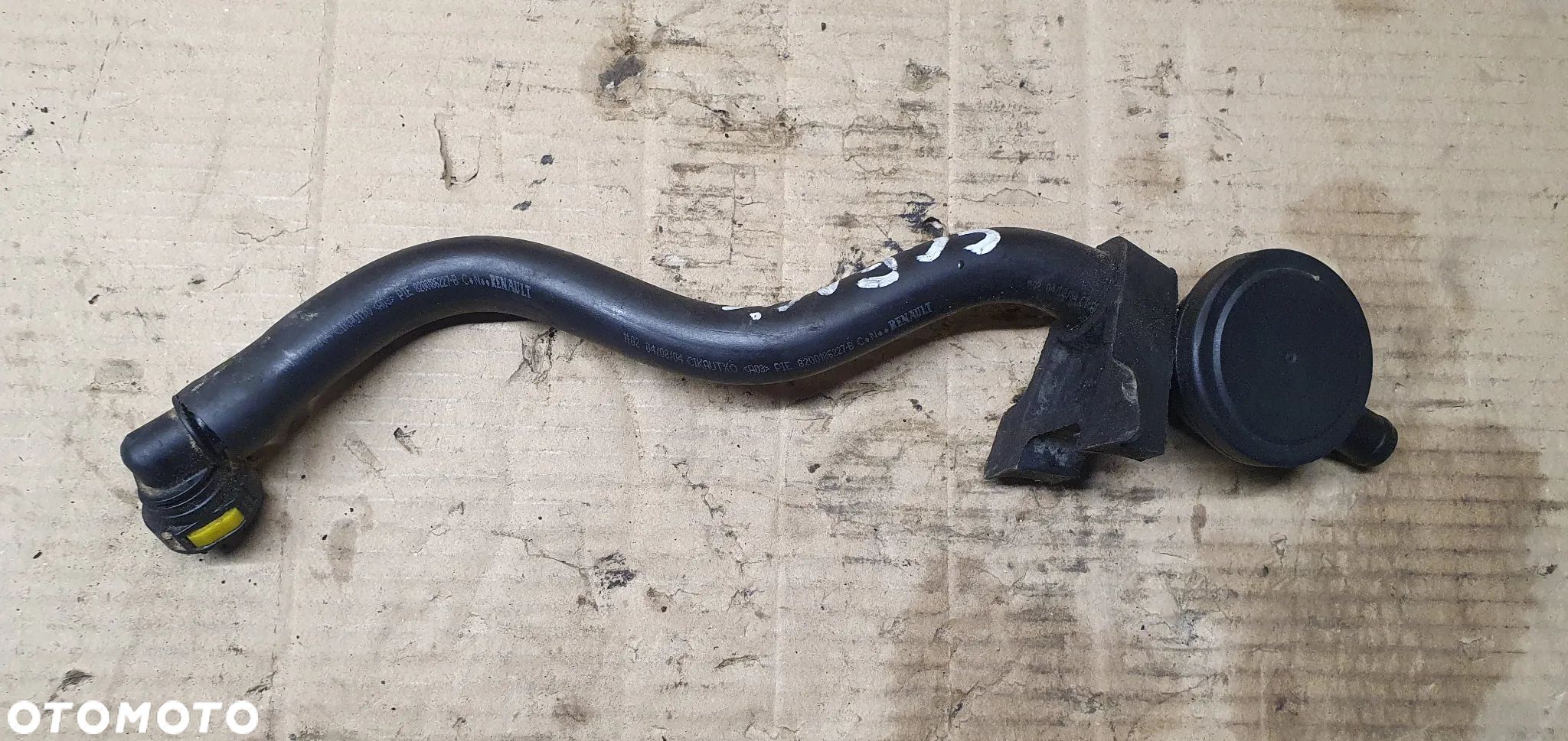 Odma separator oleju przewód rurka Renault Scenic II 1.9 DCI 8200186227B 8200045745 - 1