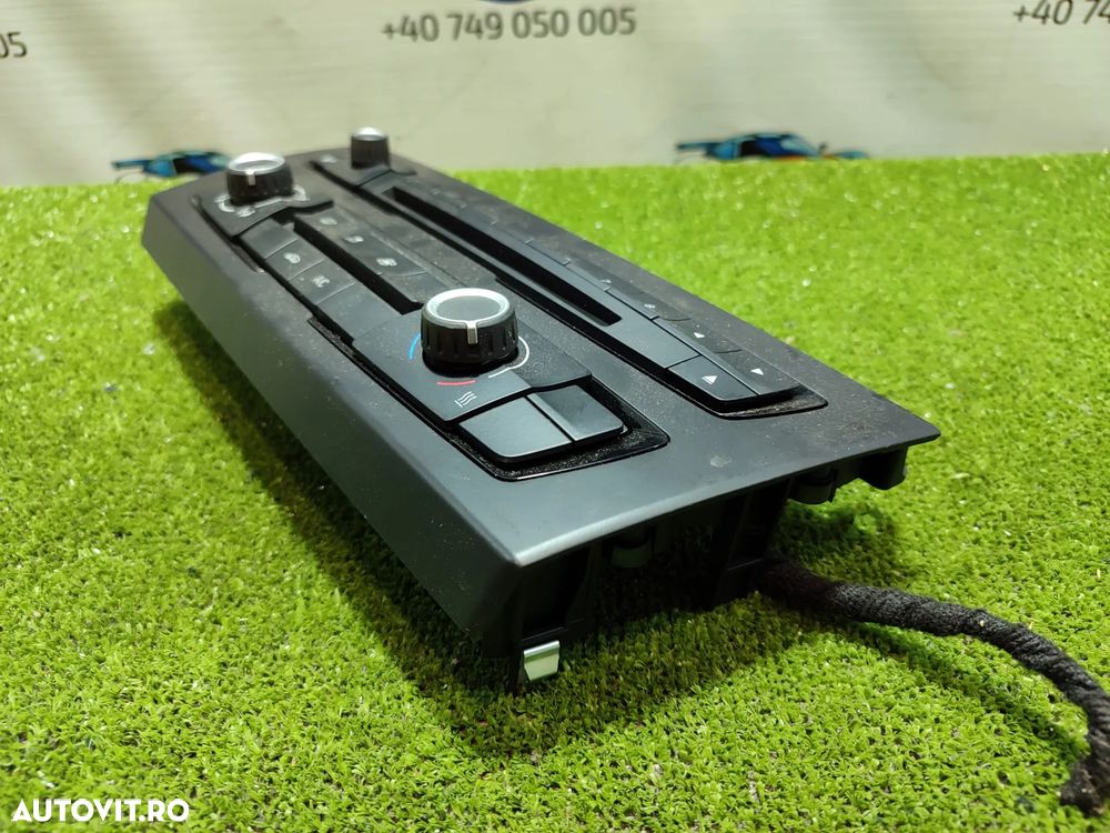 PANOU COMANDA CLIMA / RADIO BMW SERIA 1 F20 116D 1.6 DIESEL 2013 COD OEM 9207197 / 9207197-03 / HATCHBACK 2011-2019 - 4