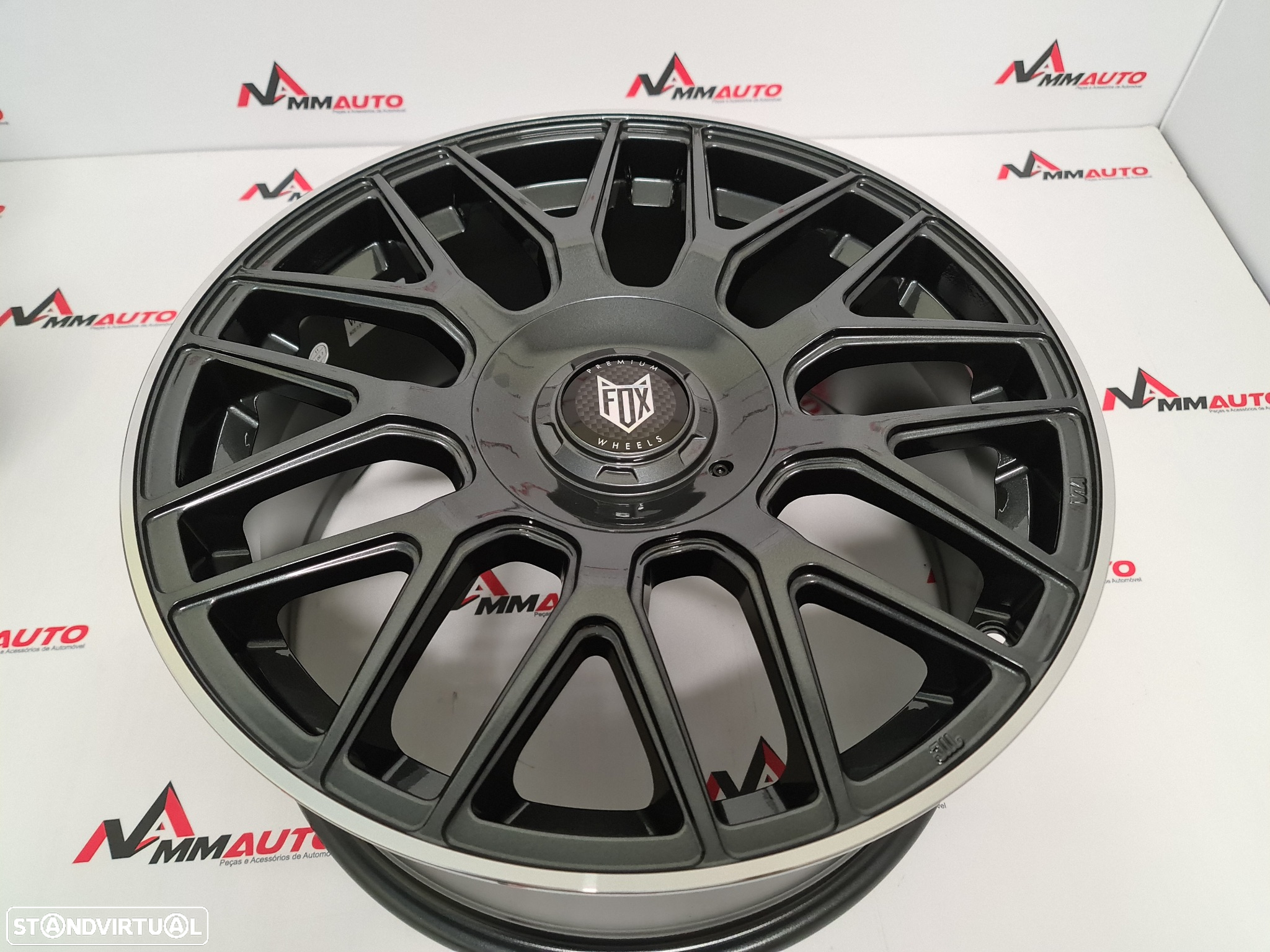 Jantes Fox VR3 Carbon Grey 17 (Mercedes, Audi, VW, Ford, Peugeot) - 5