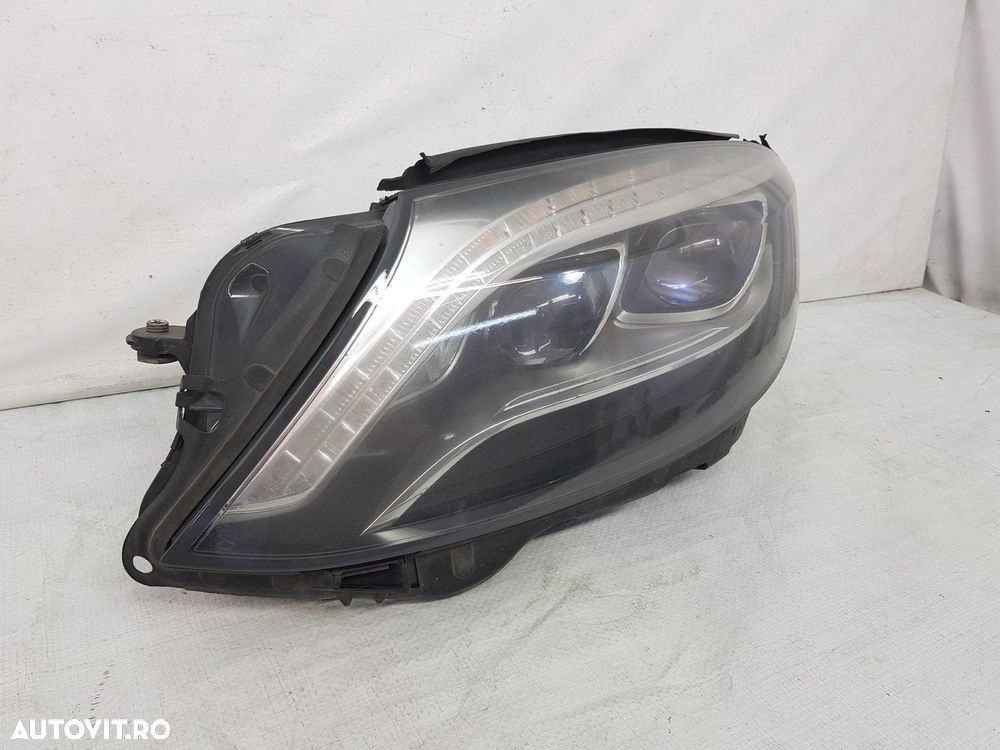 Far stanga full led Mercedes S Class W222 dupa 2013 - 4