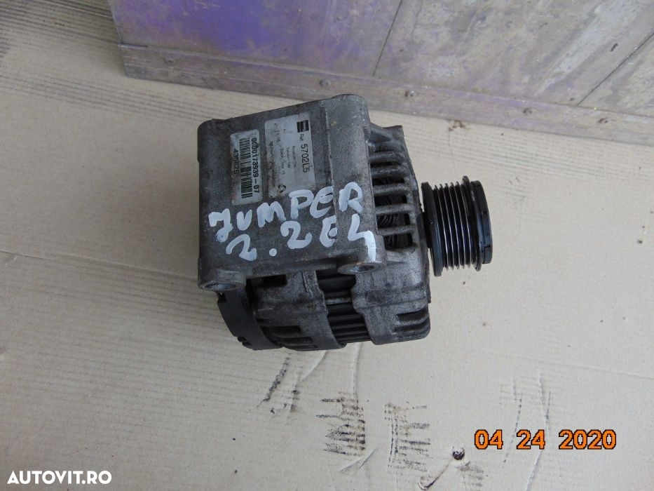 Alternator Citroen Jumper 2.2hdi 2006-2011 Peugeot Boxer Fiat Ducato - 3