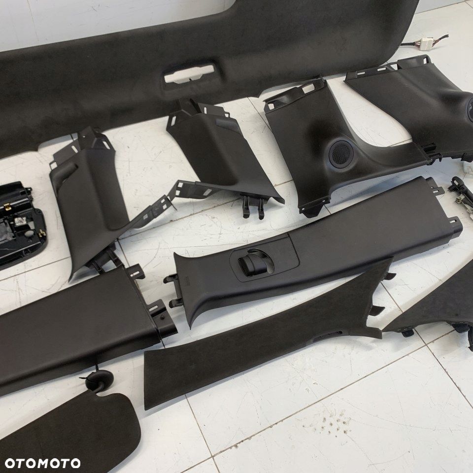 Podsufitka brąz alkantara słupki komple JEEP GRAND CHEROKEE IV WK2 LIFT 13r - 3