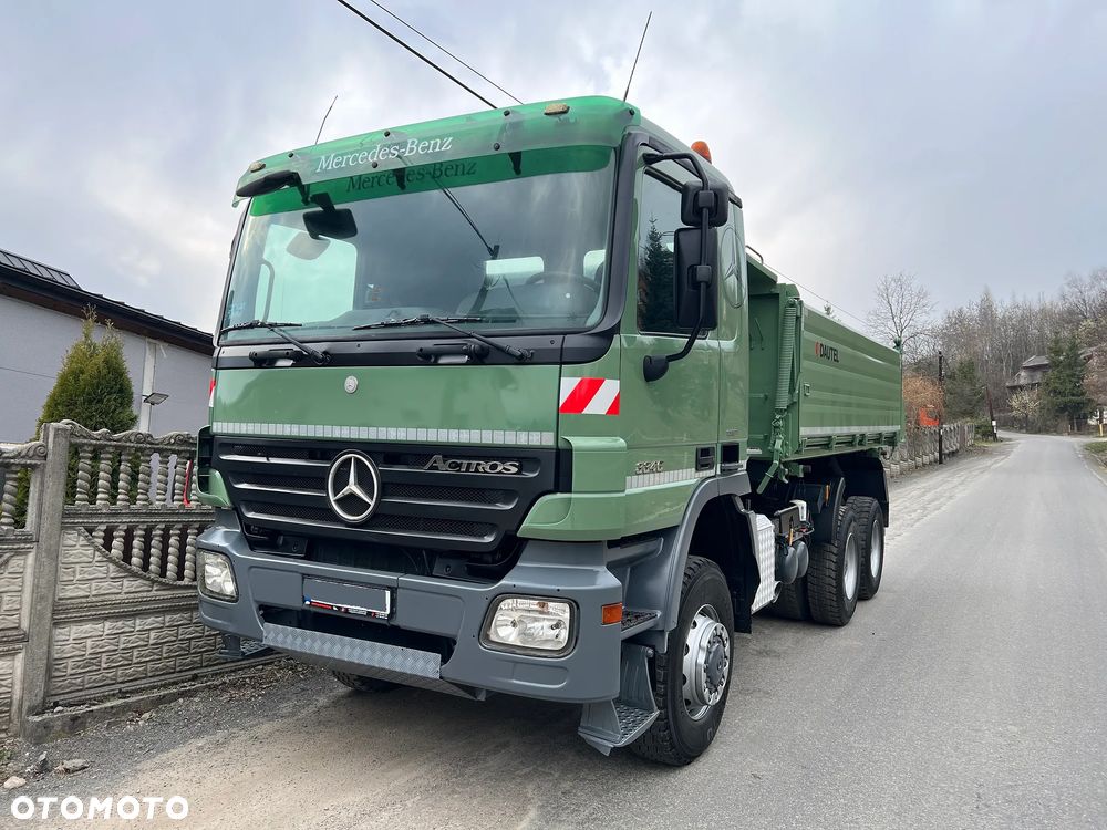 Mercedes-Benz ACTROS 3346 | V6 | MP2 | 6x6 | ALLRAD | EPS | Kiper Wywrotka 3 Stronna | DAUTEL | Stan Bardzo Dobry | - 2