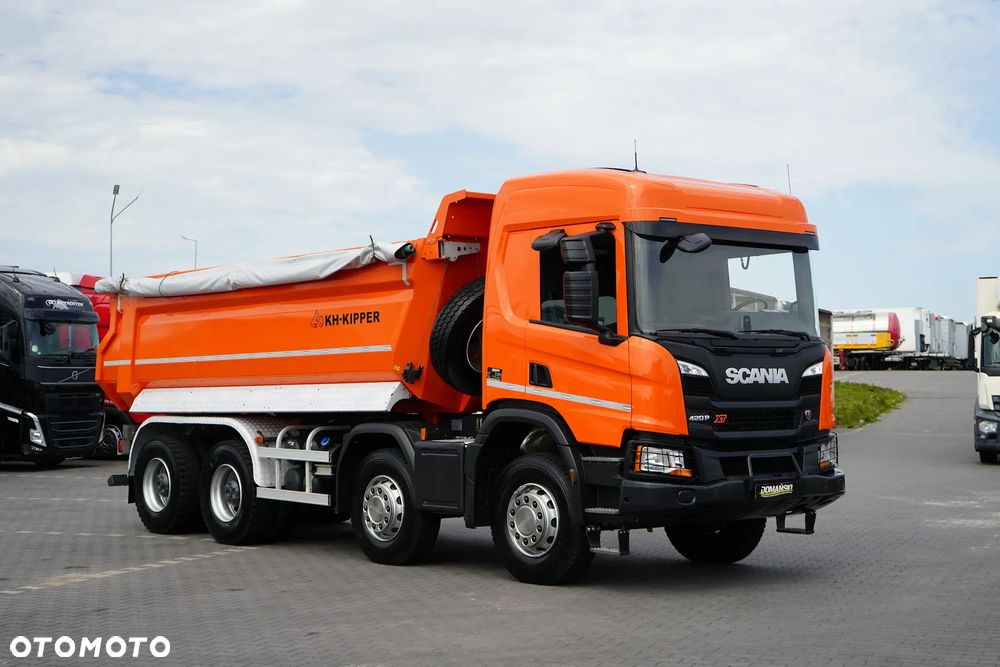 Scania / P 420 / XT / EURO 6 / WYWROTKA / 8 X 4 / ŁAD. 18 500 KG - 10