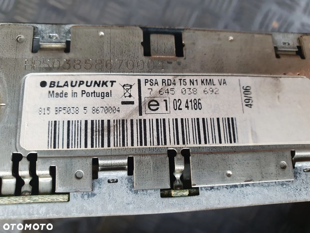 Peugeot 307 RADIO SAMOCHODOWE - 2