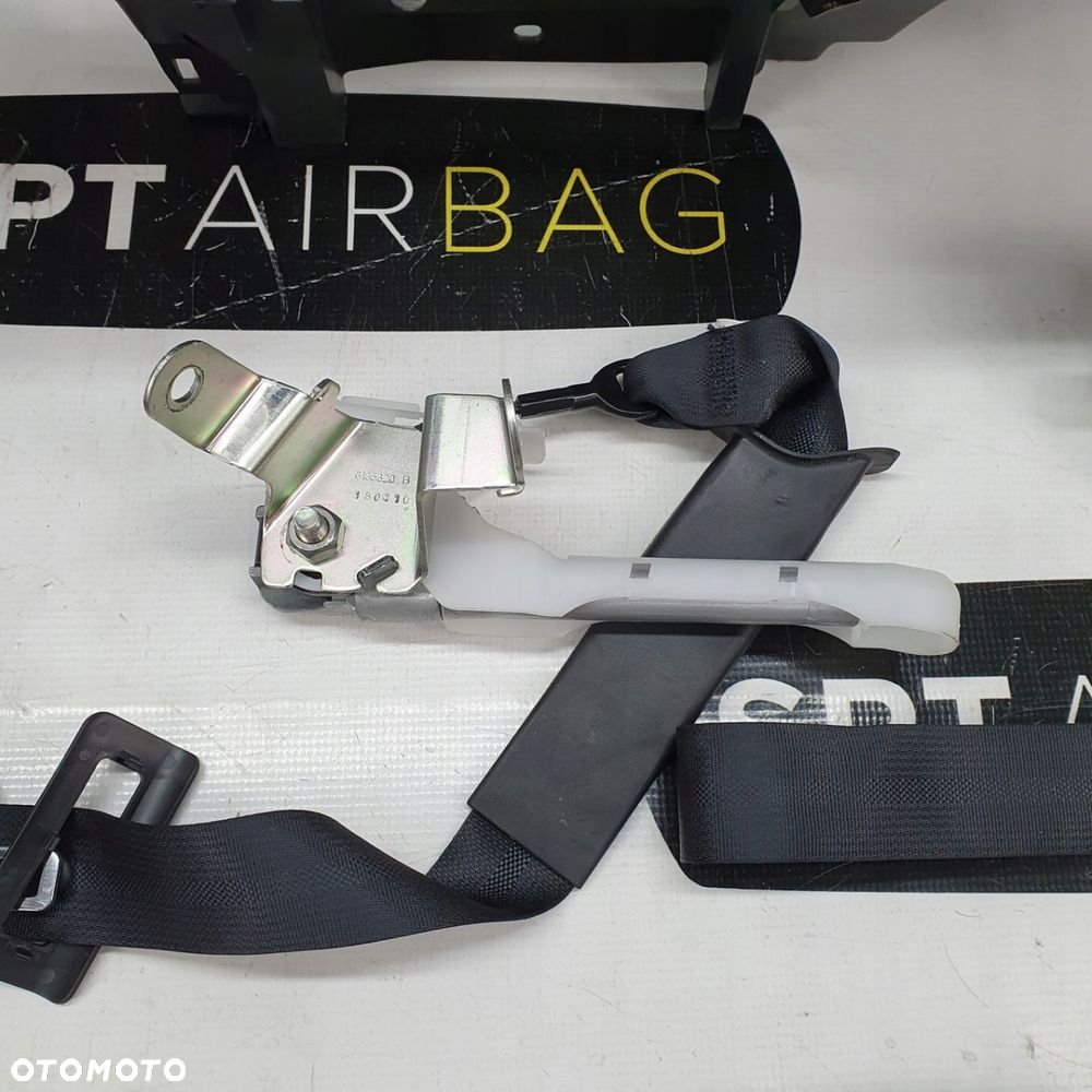 NISSAN LEAF 2 DESKA ROZDZIELCZA KONSOLA KOKPIT PULPIT PODUSZKI AIRBAG AIR BAG PASY NAPINACZ KIT SET - 8