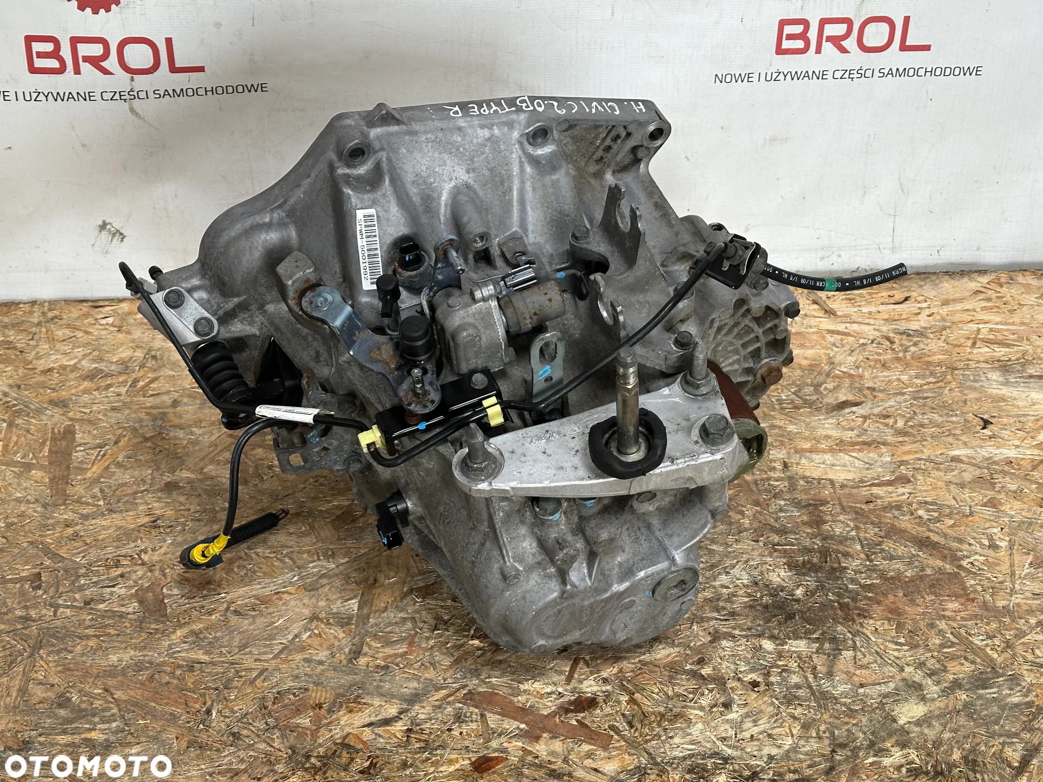 SKRZYNIA BIEGÓW HONDA CIVIC VIII 2.0 TYPE-R 07' SPWM - 2
