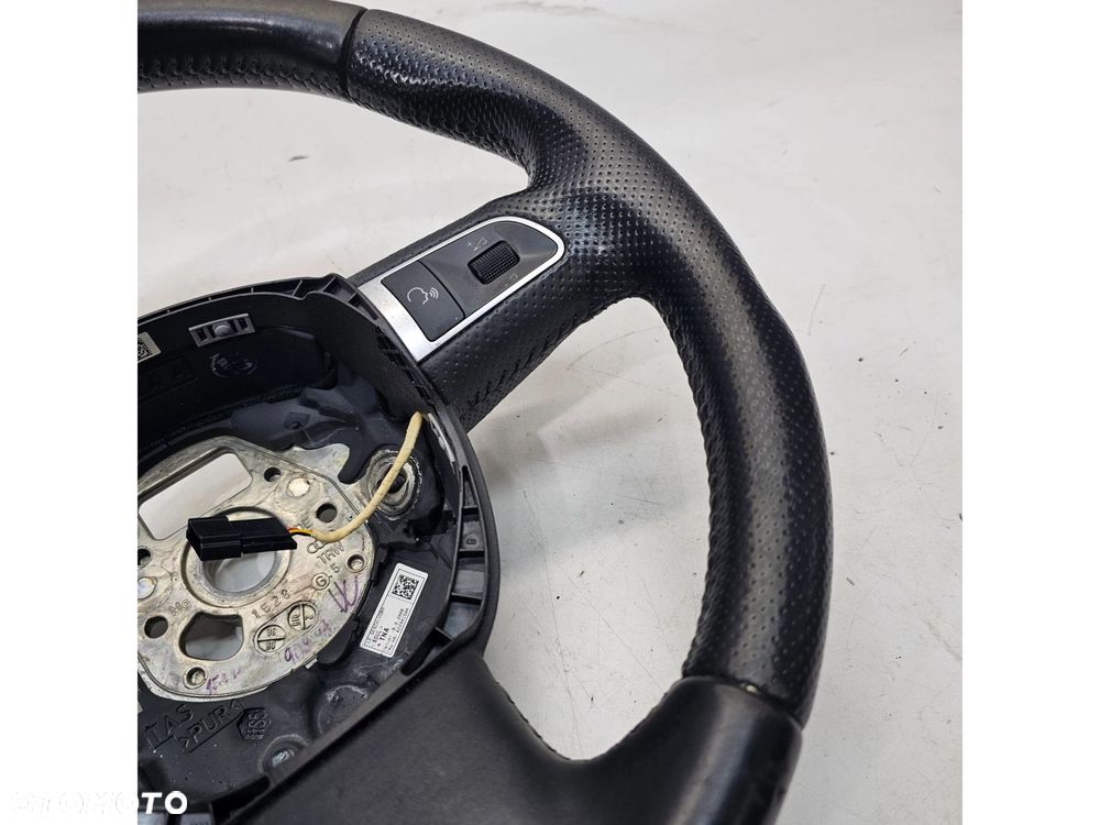 KIEROWNICA SKÓRA MULTIFUNKCJA AUDI A6 C6 A8 D3 LIFT 4E0419091DB - 7