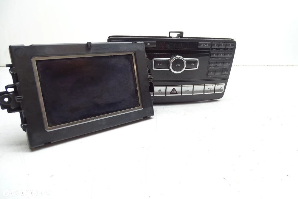 MERCEDES SLK W172 RADIO NAWIGACJA WYŚWIETLACZ 1729005507 - 1