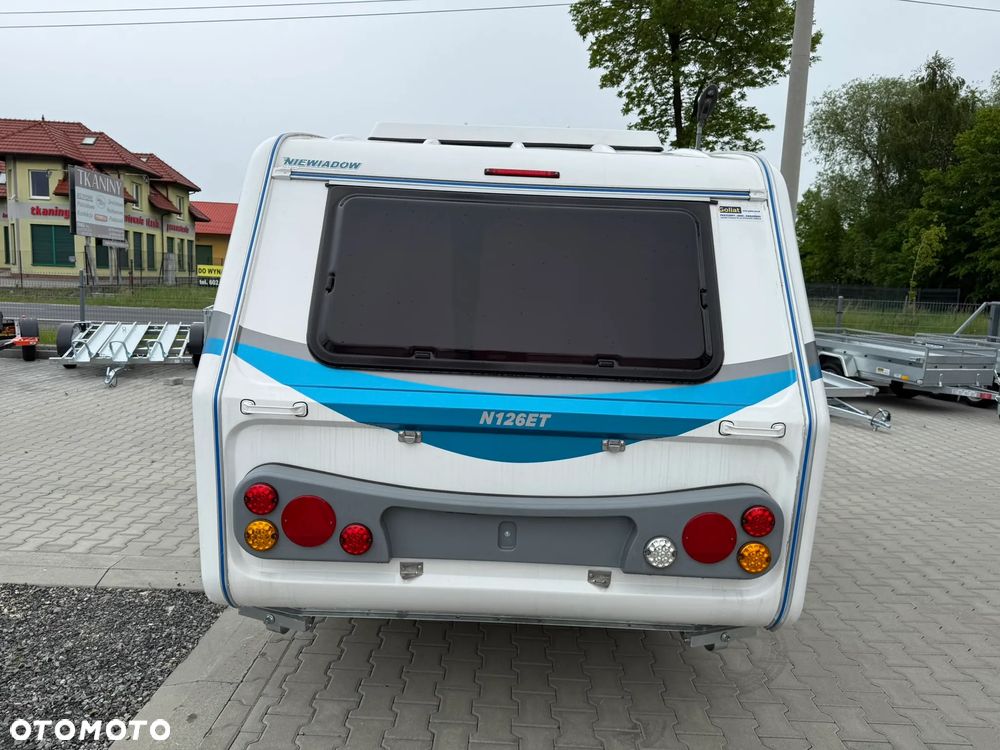 Niewiadów Przyczepa kempingowa NIEWIADÓW N126ET "zapiekanka" z łazienką WC 750kg - 4