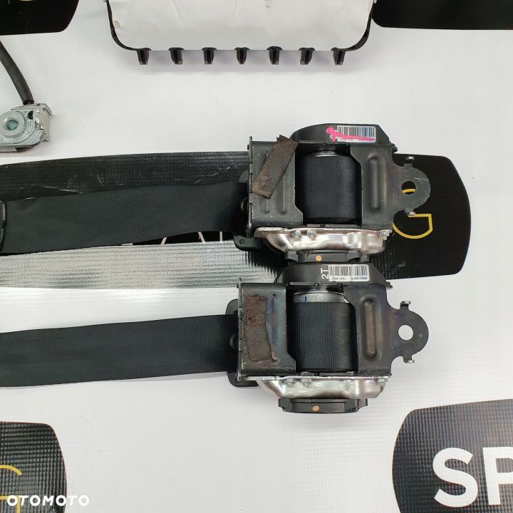 RENAULT MEGANE 4 IV DESKA ROZDZIELCZA KONSOLA KOKPIT PULPIT PODUSZKI AIRBAG AIR BAG PASY KIT SET - 8