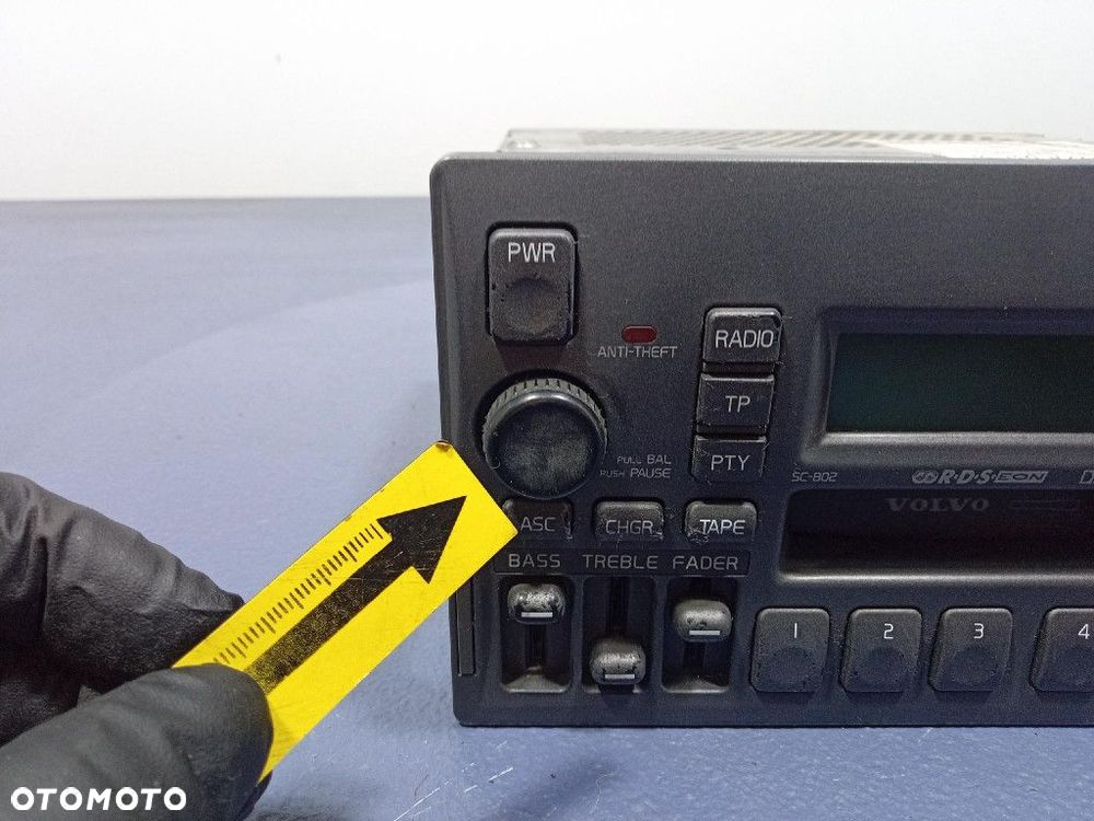 VOLVO V70 I S70 97- RADIO KASETOWE FABRYCZNE OEM SC-802 3533962 - 10