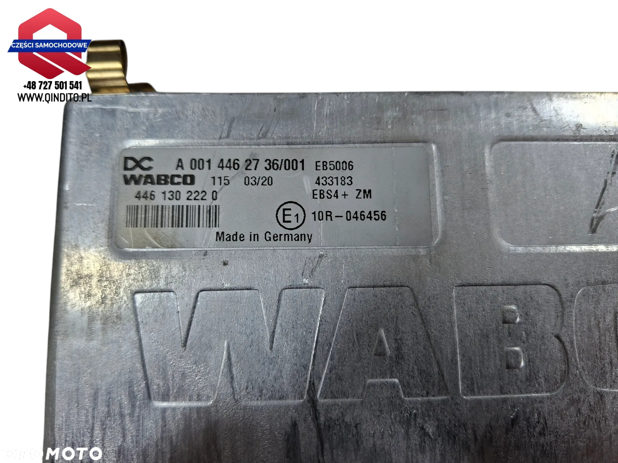 STEROWNIK MODUŁ EBS4 4+ ZM MERCEDES ACTROS MP5  A0014463236 - 4