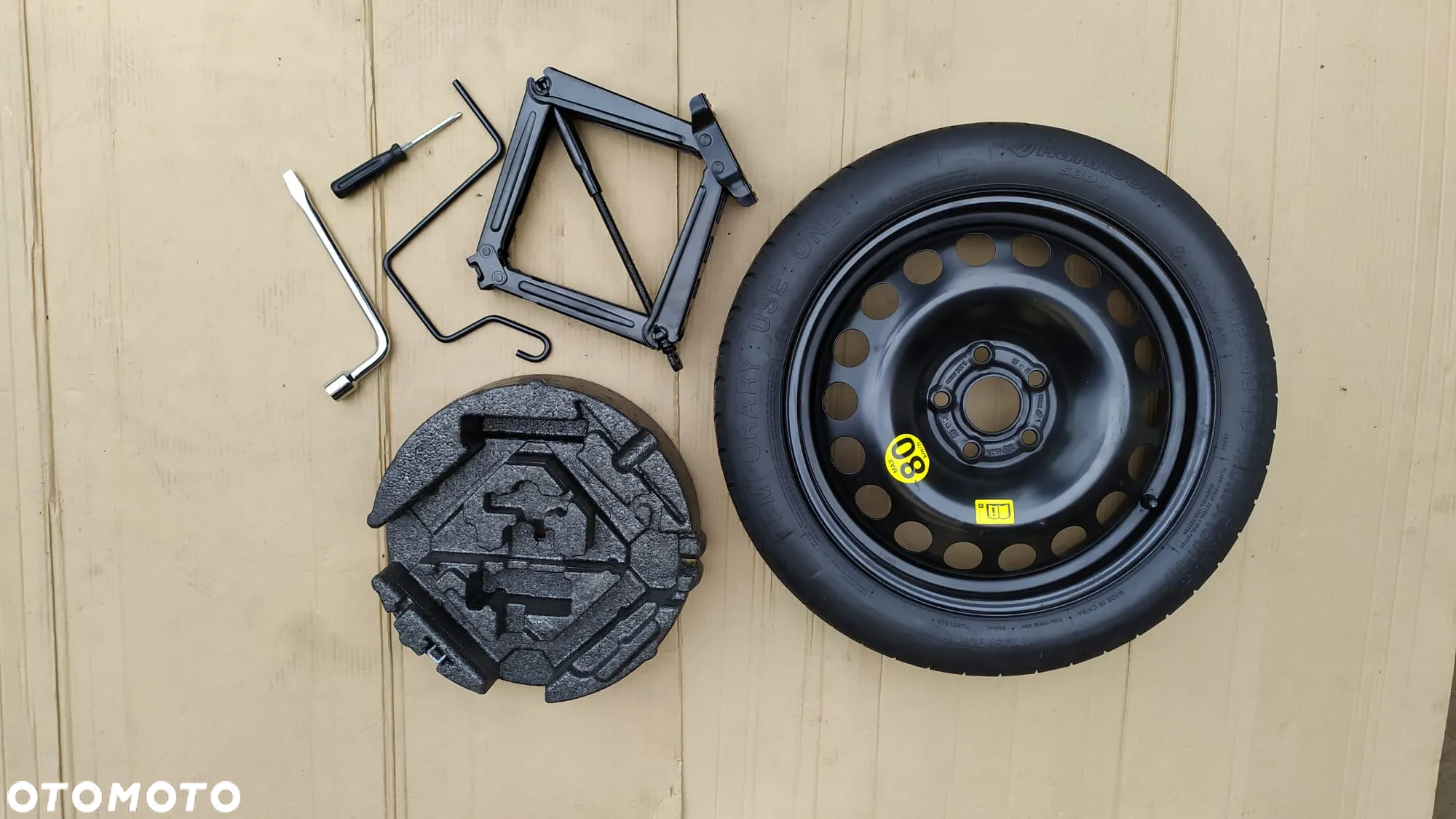 KOŁO DOJAZDOWE  dojazdówka R16 OPEL MOKKA + ZESTAW - 2