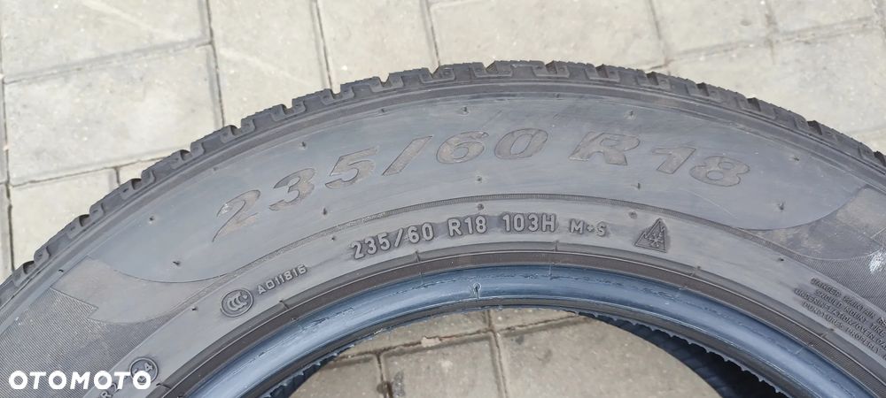 OPONY ZIMOWE 235/60R18 103H PIRELLI SCORPION WINTER (2320) ZIMA 5 mm 4 SZTUKI KOMPLET - 6