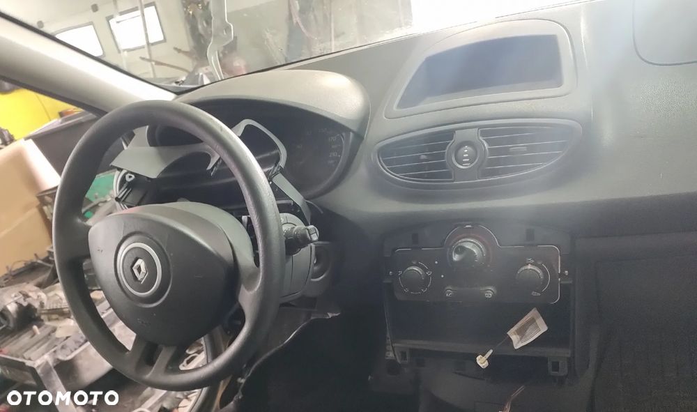 RENAULT CLIO III lift PODUSZKI AIRBAG KIEROWCY PASAŻERA ZAŚLEPKA EUROPA - 1
