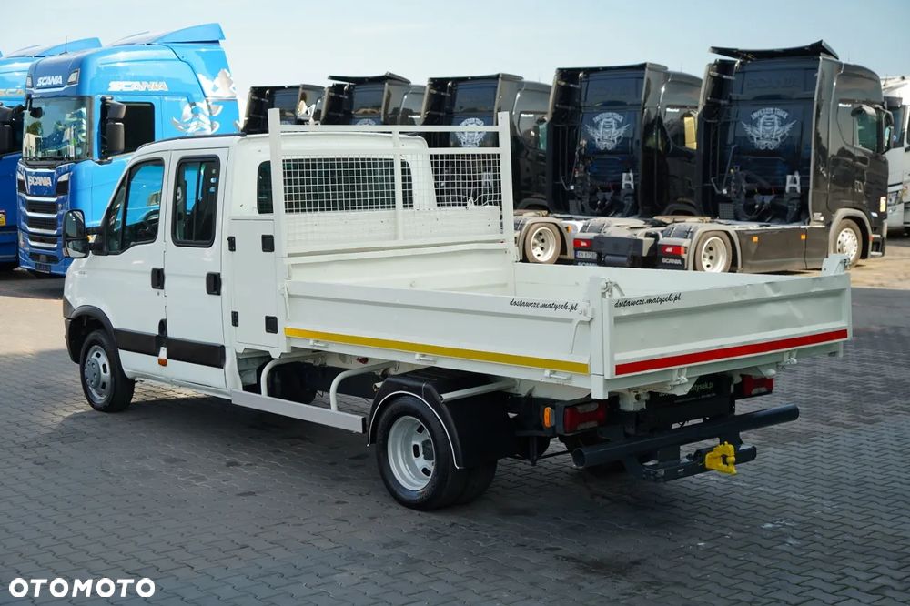 Iveco DAILY 35-130 / WYWROTKA TYLNOZSYPOWA STALOWA / BRYGADÓWKA - 7 OSÓB / BLIŹNIAK / MANUAL / SPROWADZONY / - 16