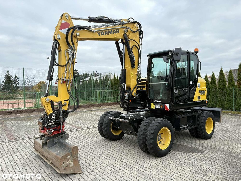 Yanmar B110W ROTOTILT 4 ŁYŻKI TYLKO 2618 mth - 25