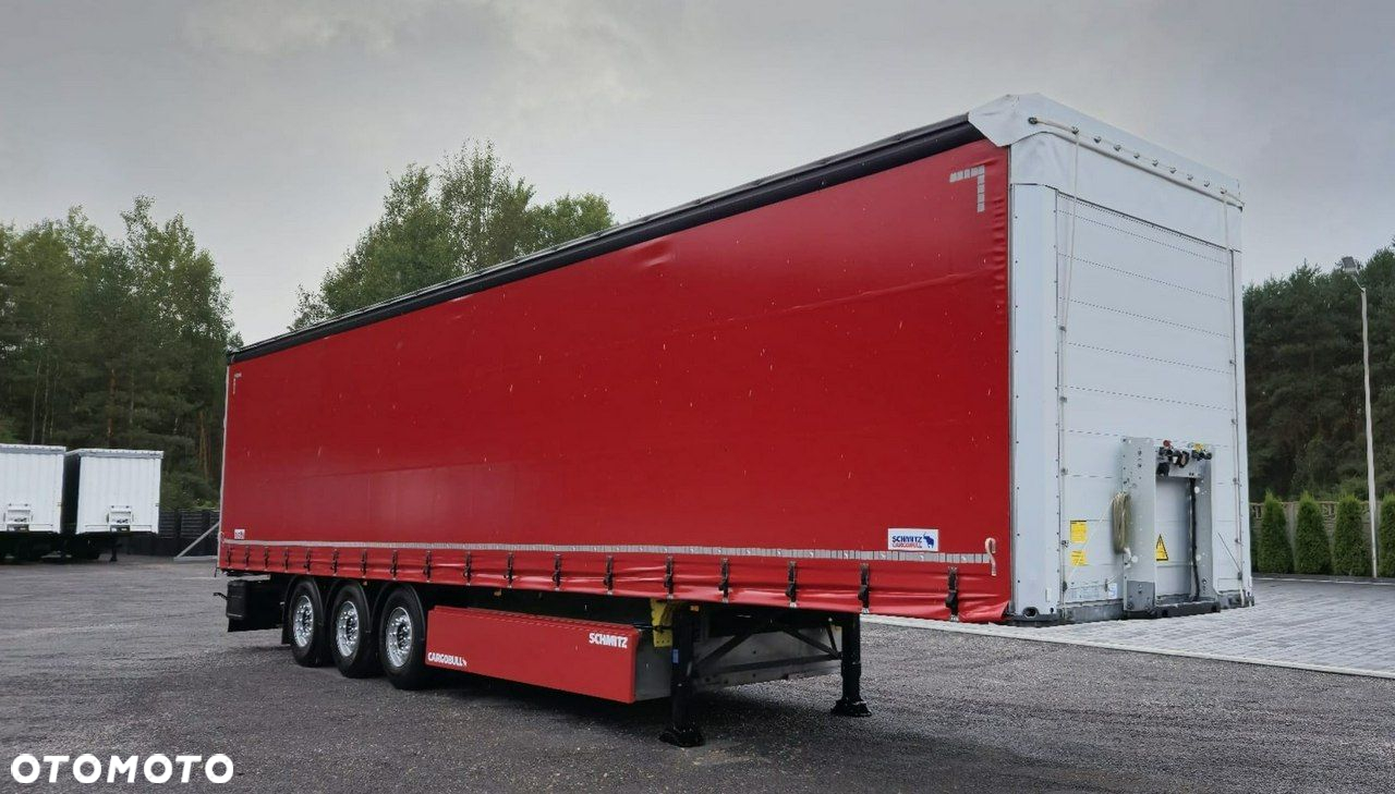 Schmitz Cargobull Firana Standard, Oś podnoszona, Paleciara - 4
