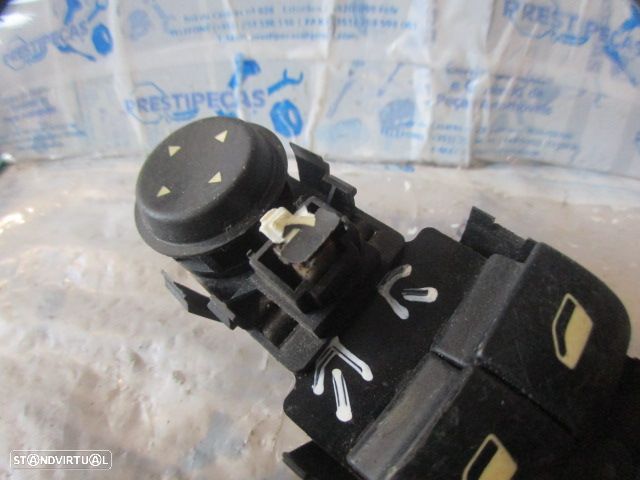 Interruptor 96326945ZJ CITROEN C5 2002 2.0 HDI 0P VIDROS FE Danificado Falta Um Botão - 3