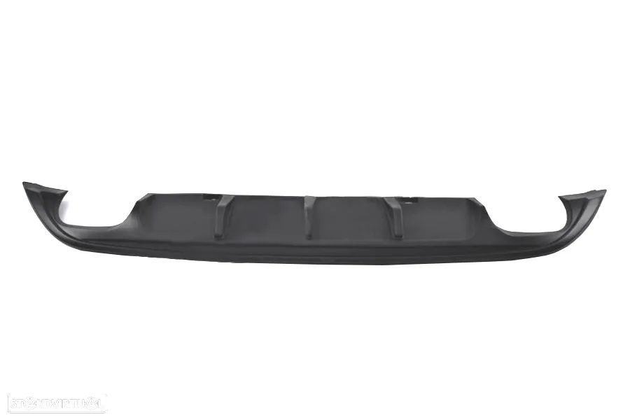Difusor / Lip / spoiler Traseiro VW Golf 7 2012 - 2017 GTI Look com dupla saída de escape - 5