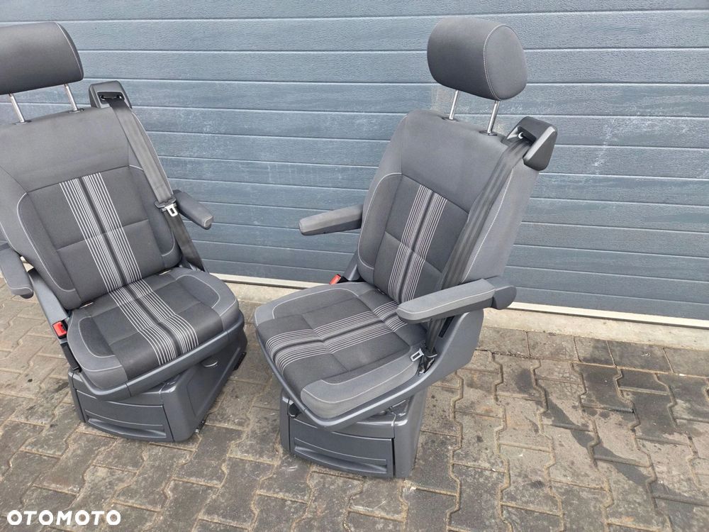 VW T5 T6 fotel obrotowy tył drugi rząd MATCH - 7