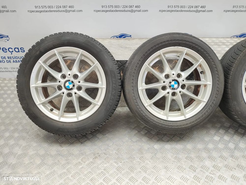 Conjunto Jantes 16 BMW Serie 1 E87 LCI 7J ET44 5x120 - 5