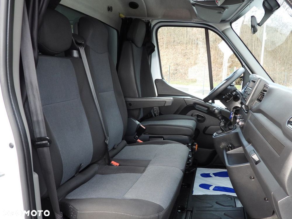 Renault MASTER PLANDEKA 10 PALET WEBASTO TEMPOMAT LEDY PNEUMATYKA KLIMATYZACJA  165KM - 38