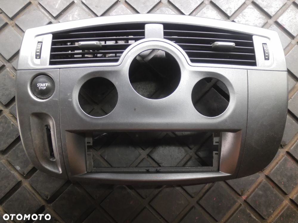 PANEL RAMKA NAWIEWU NAWIEWY RENAULT SCENIC II SZARA SREBRNA POSIADAM 2 SZT - 1