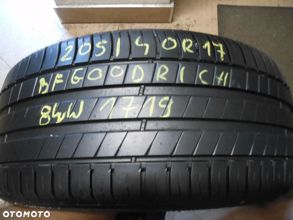 Opona pojedyńcza 205/40r17 bf goodrich advantage 7mm lato - 1