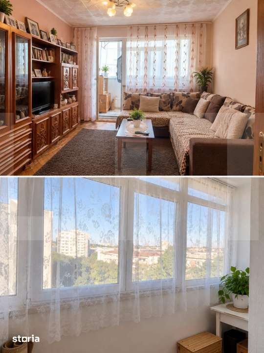Apartament luminos la etajul 7, cu vedere deschisa si atmosfera primit — fotografia 3