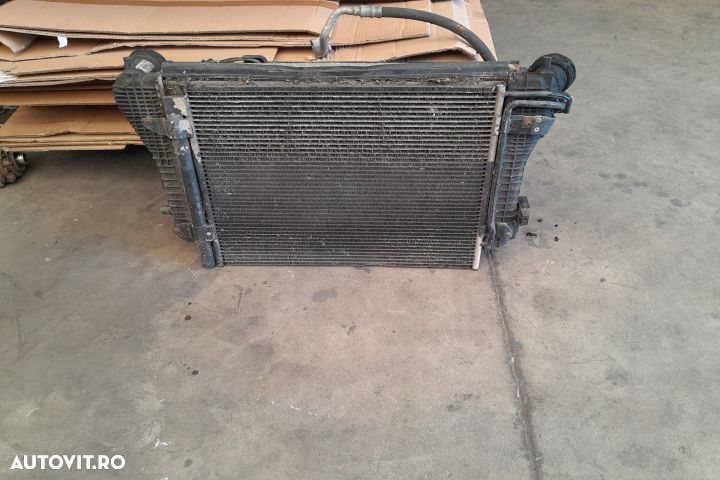 Radiator apa racire motor SET Volkswagen VW Touran 1 [facelift] [2006 - 4
