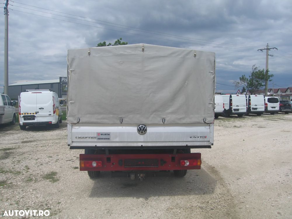Volkswagen CRAFTER   7 LOC. PLATFORMA MIXTA , cu PRELATA ,AC. EURO VI. - 24
