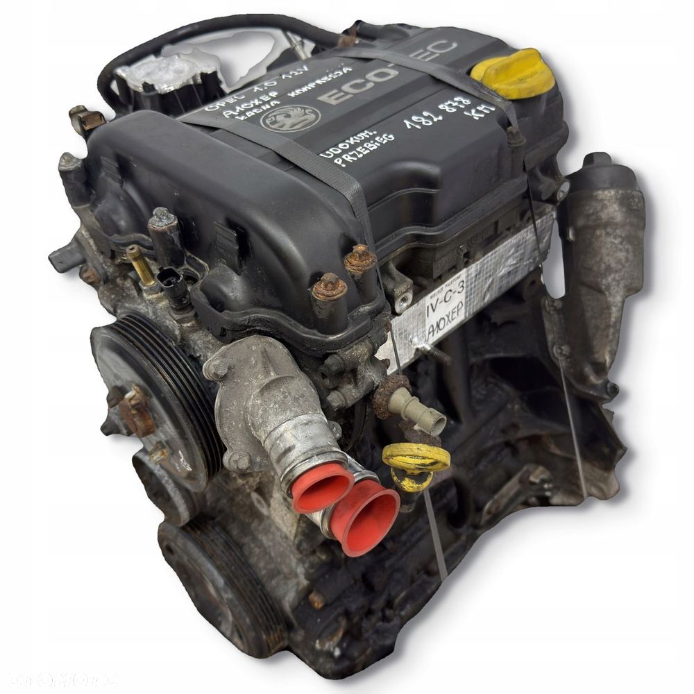 SILNIK A10XEP Opel Corsa D 1.0 12V 65KM benzyna kompletny 182tyś - 9