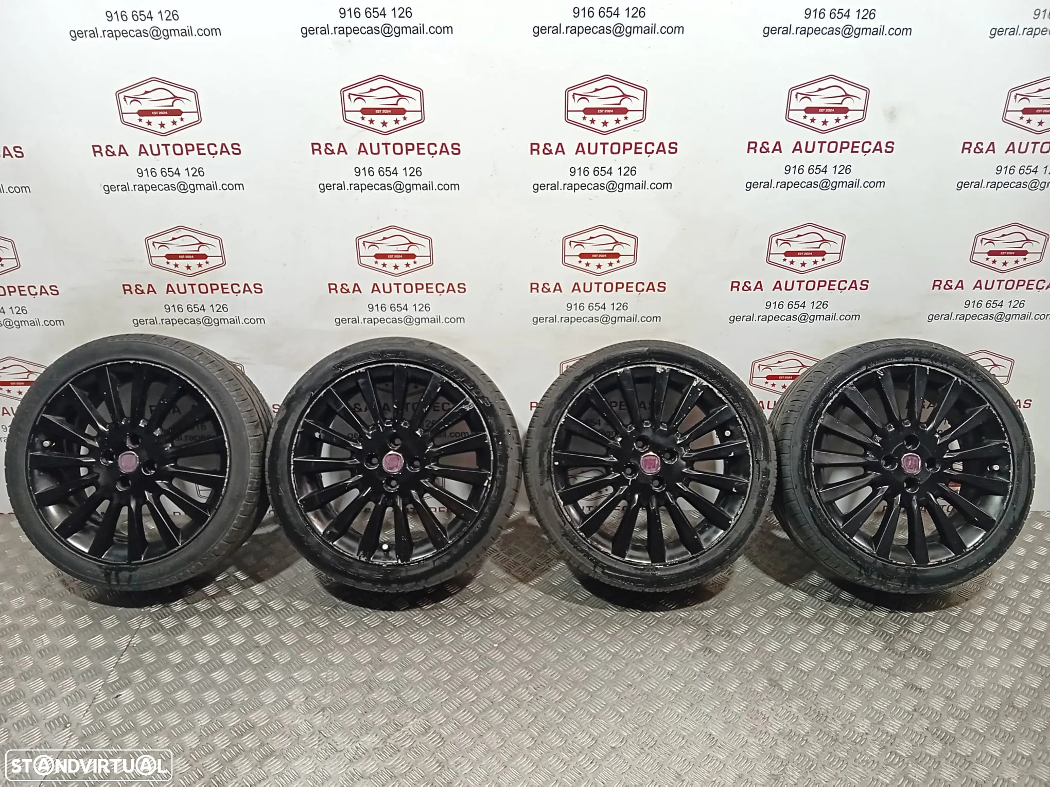 JANTES ORIGINAIS  FIAT PUNTO 17 4X100 - 9