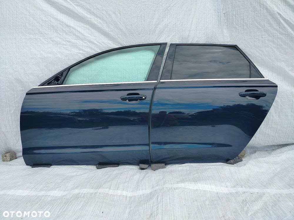 AUDI A6C7 DRZWI LEWE LEWY LX5R PRZÓD PRZEDNIE TYŁ TYLNE - 2