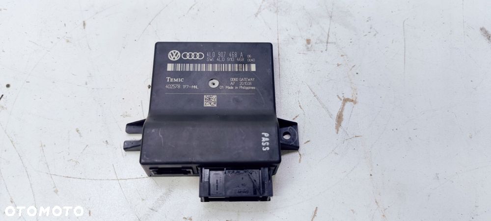 MODUŁ STEROWNIK GATEWAY AUDI A6 C6 Q7 4L0907468A - 1