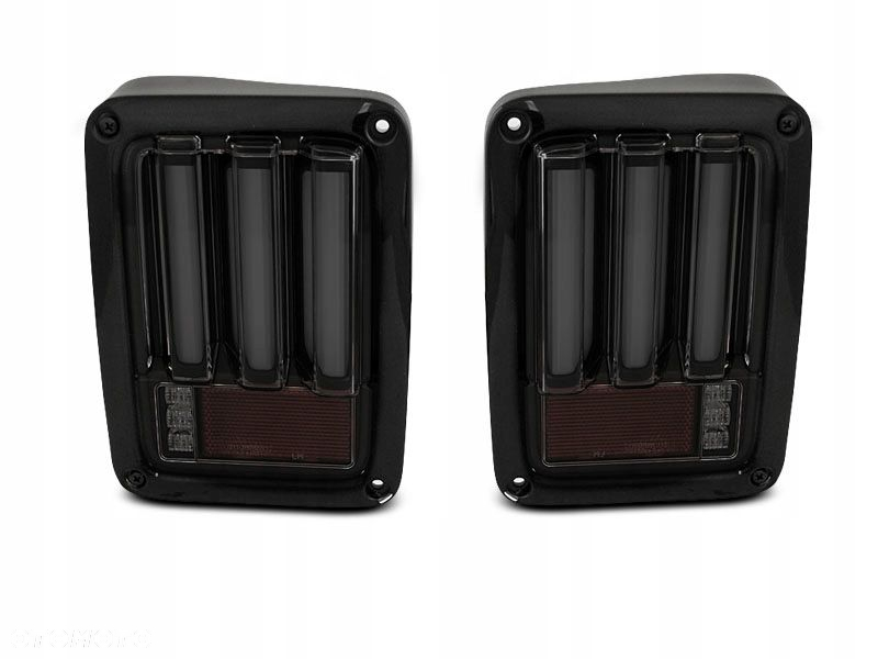 Lampy tyl kpl Full Led Neon Diody Tuning Smoke Jeep Wrangler JK 2006-2018 - 2