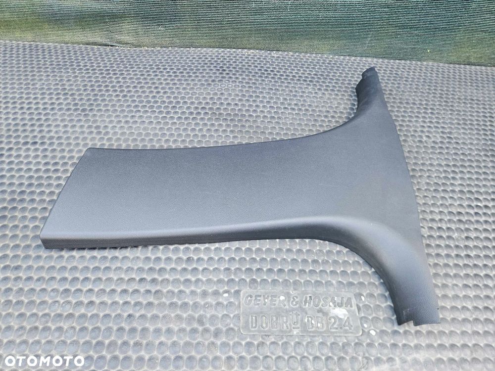 Osłona Słupka Progu Plastik Zaślepka Tapicerka Wnętrza Czarne BMW 3 E90 E91 LCI Lift - 19