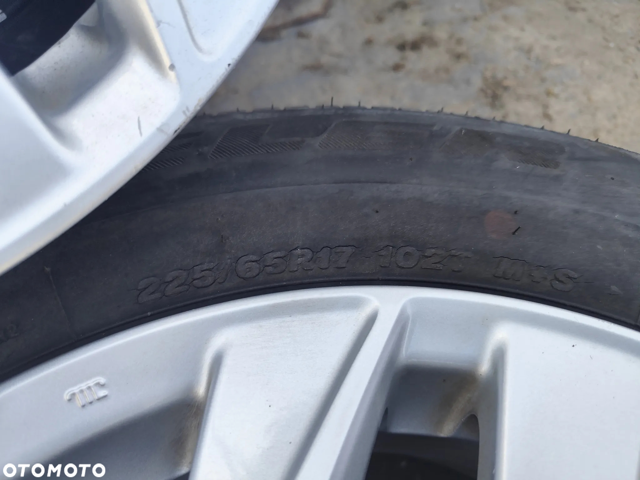 HONDA CR-V IV lift alufelgi felgi komplet 7JX17 ET45 5X114.3 - 9