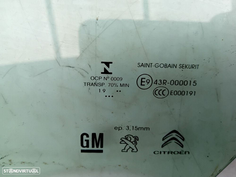 Vidro porta frente direita CITROËN Berlingo (K9) - 2