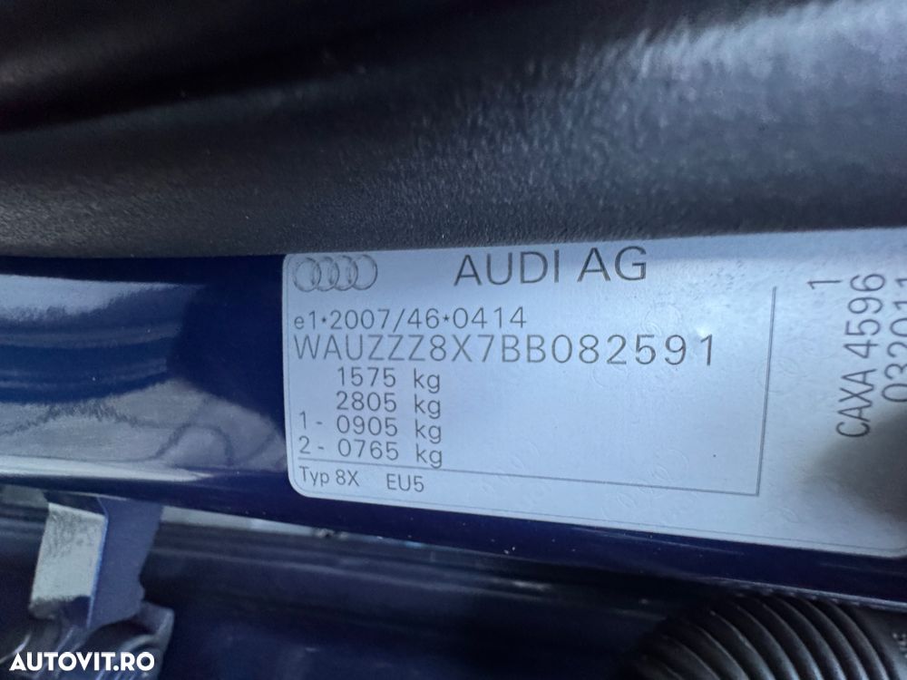 Audi A1 1.4 TFSI 119g S tronic S line edition m. S line Sportpaket - 23