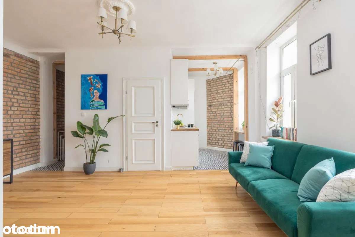 Wyjątkowe 2 pokoje w kamienicy | Chmielna | 47 m² | 350 m Złote Tarasy