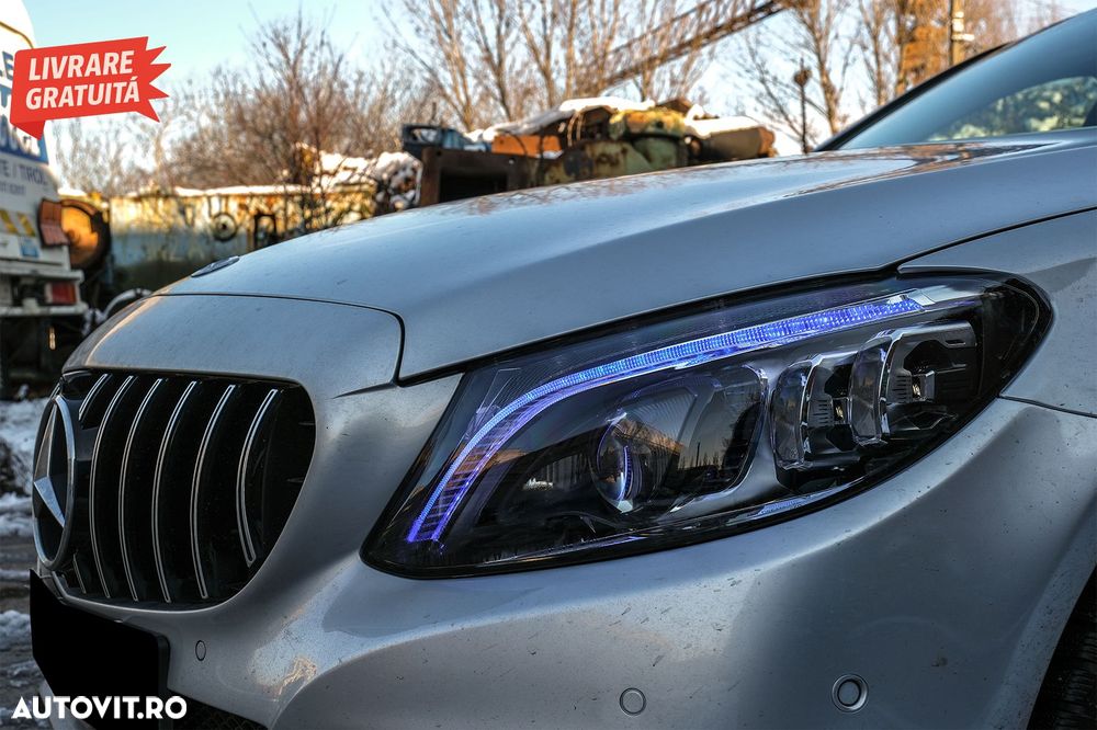 Difuzor Bara Spate cu Ornamente tobe Mercedes C-Class W205 S205 (2014-2020) C63 De- livrare gratuita - 22