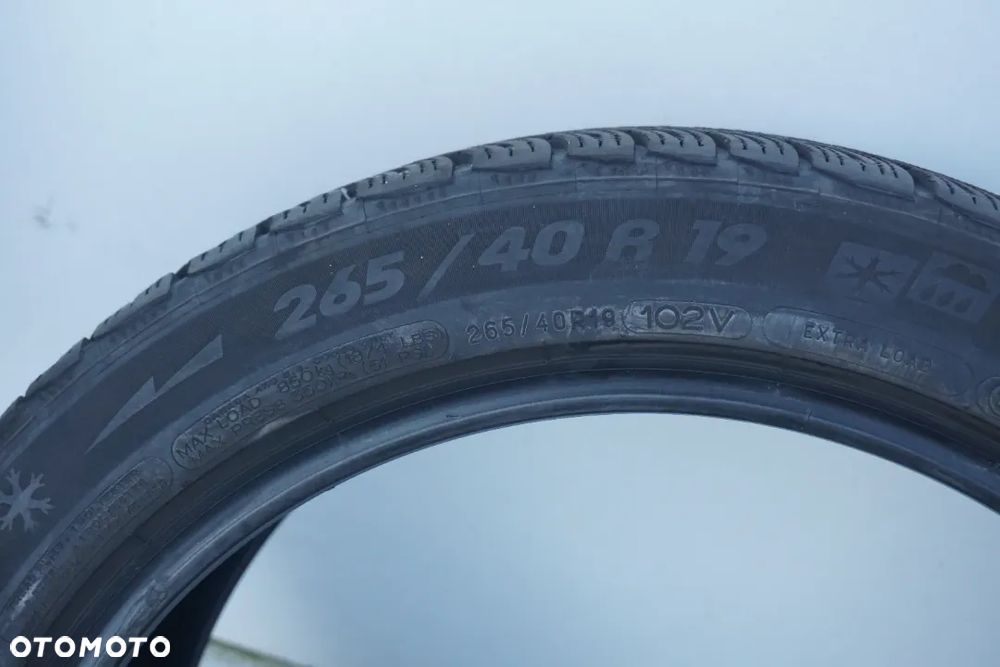 265 40 19 Michelin Pilot Alpin - 7